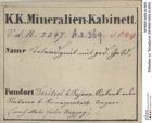 Etiketten zu Tetradymit (NHMW-MIN-Ar369)